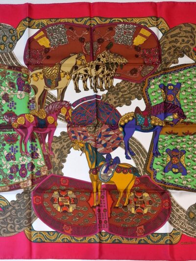 carré hermès l'art des steppes