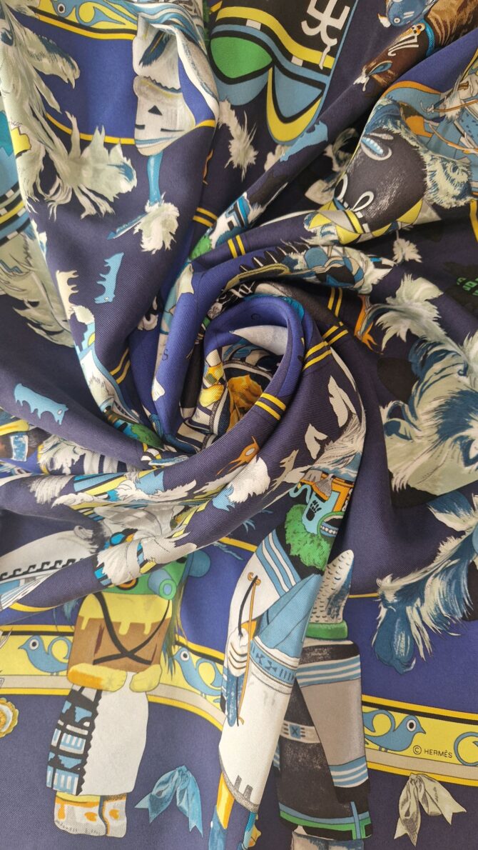 carré hermès kachinas