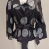 Veste ARMANI noir et argent taille 42
