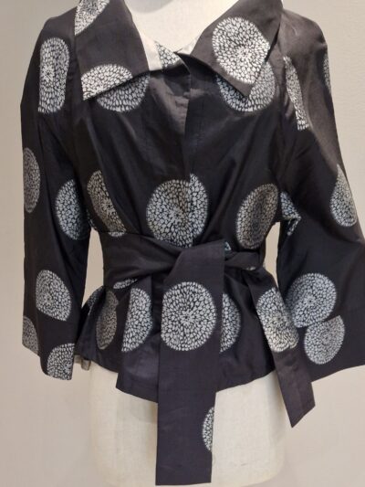 Veste ARMANI noir et argent taille 42