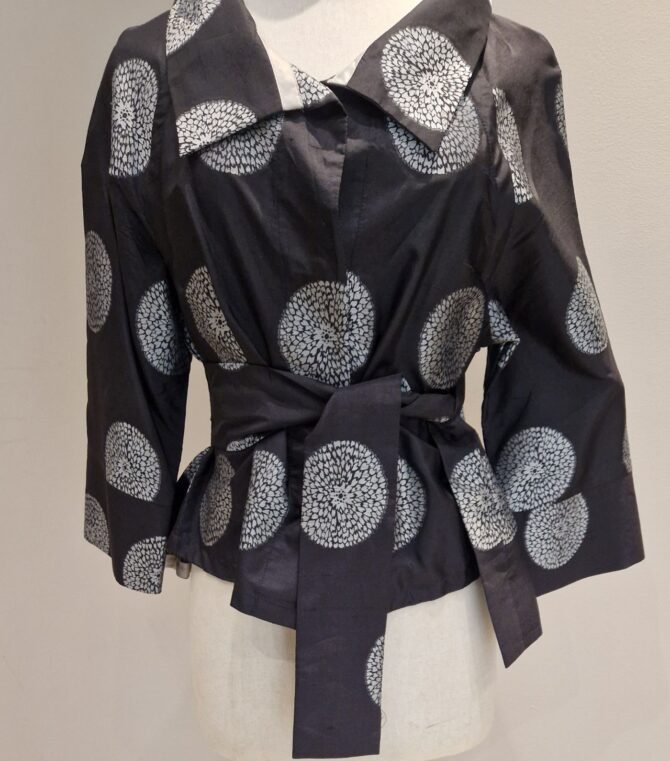 Veste ARMANI noir et argent taille 42