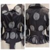 Veste ARMANI noir et argent taille 42