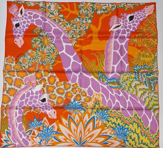 Carré Hermès à l'état neuf The three graces par Alice Shirley – Image 7