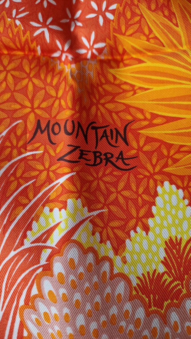 Carré Hermès à l'état neuf Mountain Zebra par Alice Shirley 2019 – Image 2