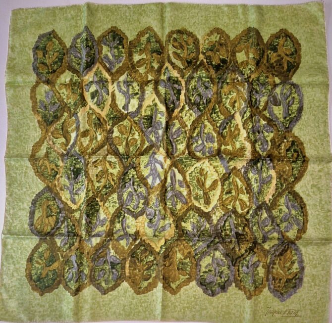 foulard en soie jacques fath