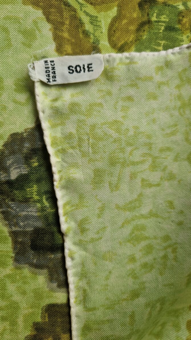 Foulard en soie Jacques Fath années 60 – Image 4