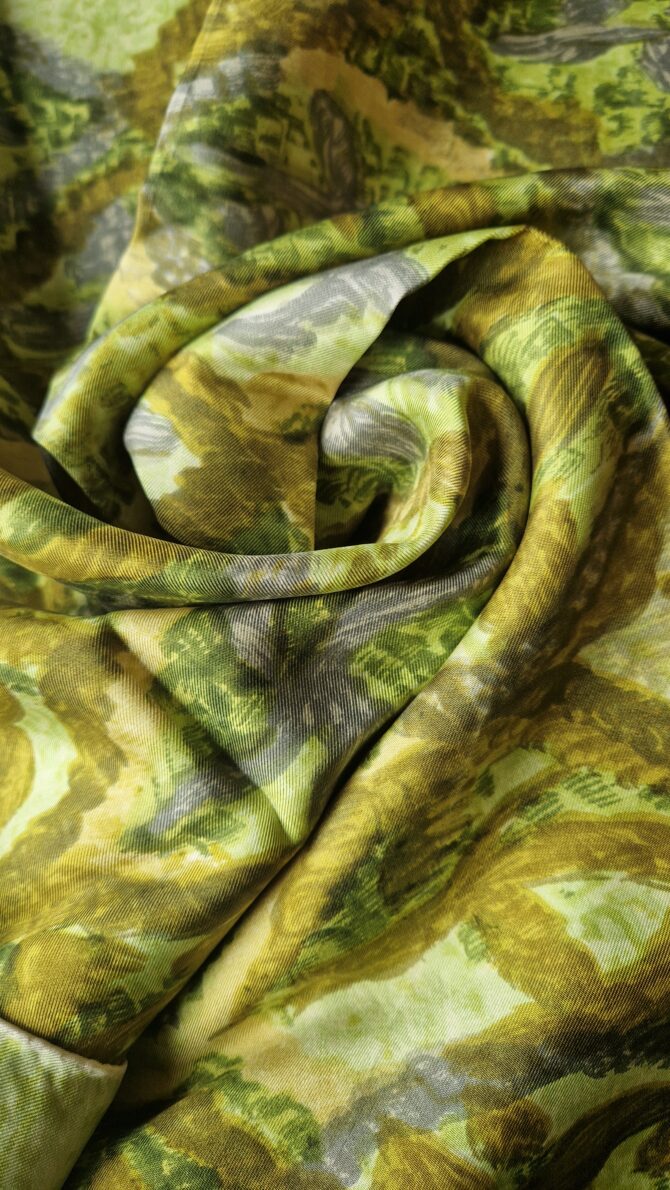 foulard en soie jacques fath