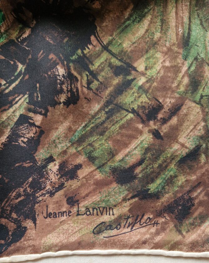 foulard jeanne lanvin castillo