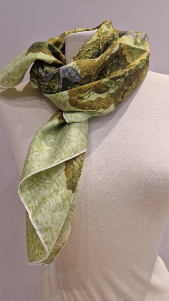 Foulard en soie Jacques Fath années 60 – Image 5