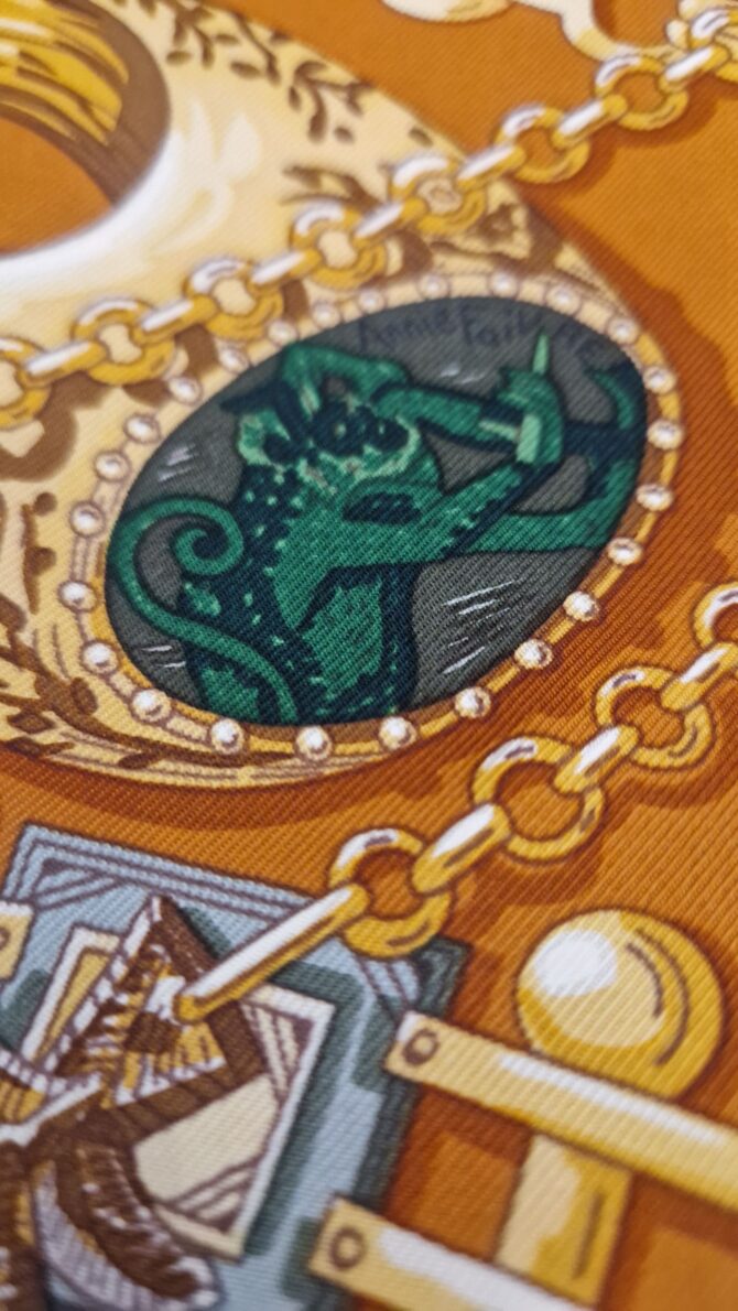 Zénobie, reine de Palmyre, Carré  Hermès par Annie Faivre – Image 6