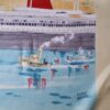 foulard arrivé du France à new york par pagès