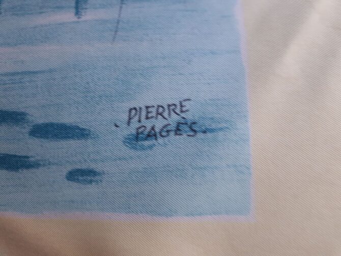 foulard arrivé du France à new york par pagès