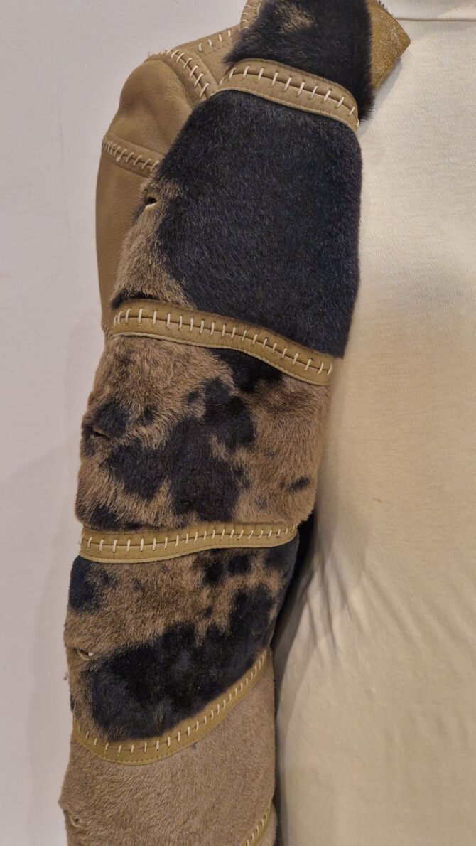 Manteau en cuir Fendi – Image 5