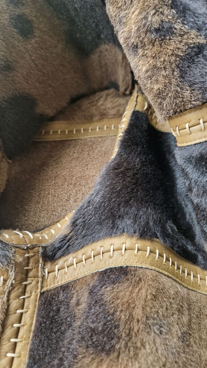 Manteau en cuir Fendi – Image 7