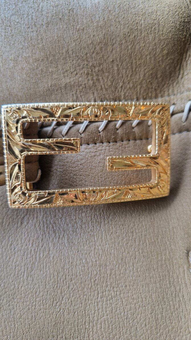 Manteau en cuir Fendi – Image 11