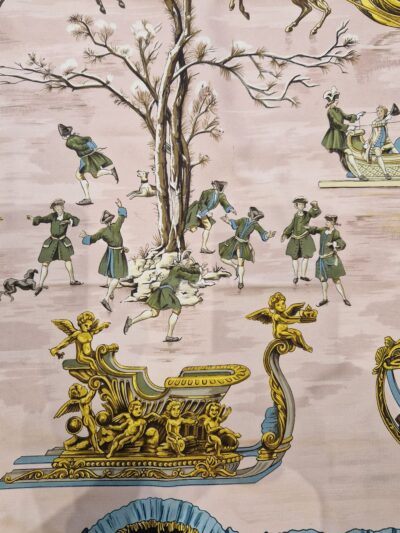 carre hermès traineaux et glissades