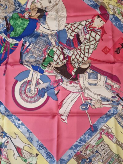 Carré Hermès Les Artisans d'Hermès par Akira Yamaguchi 2020