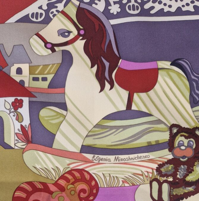 Carré Hermès Zabavushka par Evgeniya Miroshnichenko 2009 – Image 2