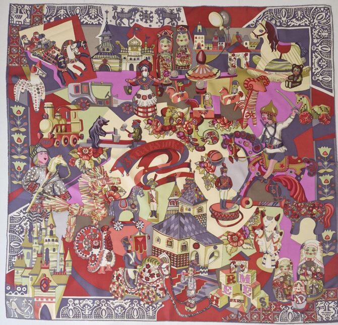 Carré Hermès Zabavushka par Evgeniya Miroshnichenko 2009 – Image 9