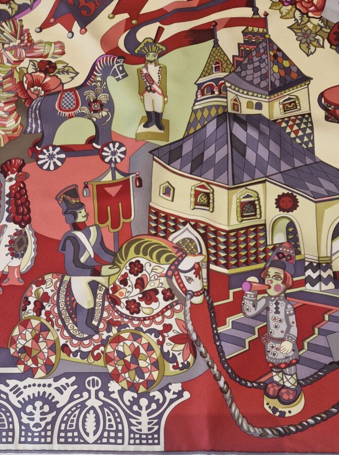 Carré Hermès Zabavushka par Evgeniya Miroshnichenko 2009 – Image 10