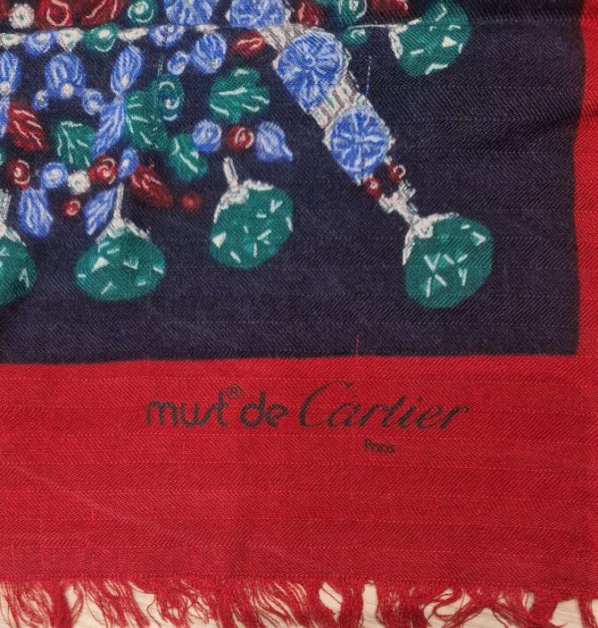 Châle en soie et cachemire must de Cartier – Image 3