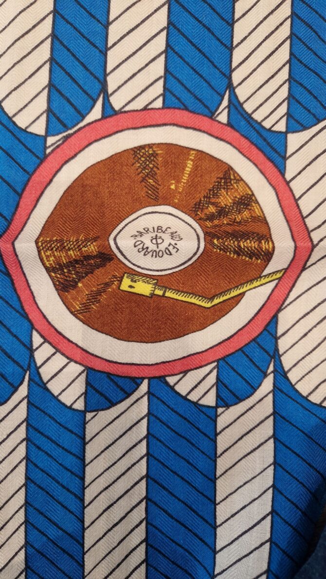 Châle Hermès Cachemire & soie La danse des amazones par Edouard Baribeaud 2020 – Image 6