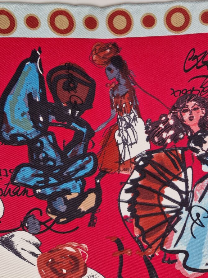 carré de soie christian lacroix