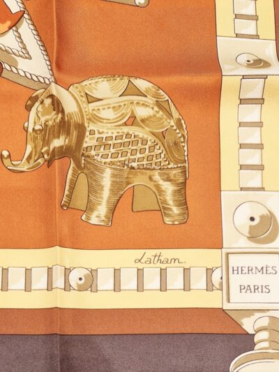 Carré Hermès Cuillers d'Afrique par Cathy Latham 1997