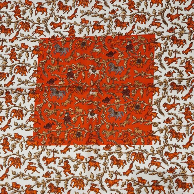 carré Hermès Chasse en Inde
