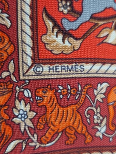 carré Hermès Chasse en Inde