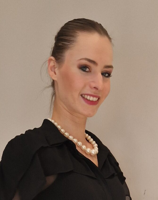 Collier Christian Dior en perles fantaisie – Image 2