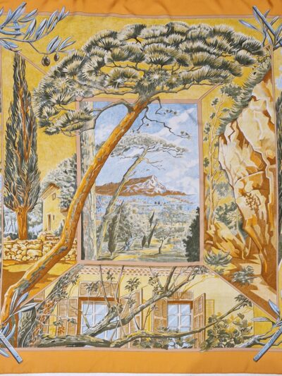 Carré hermès Cezanne