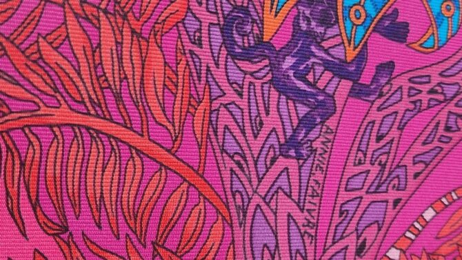 Carré Hermès Les maîtres de la forêt par Annie Faivre 2016