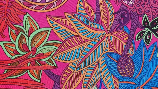 Carré Hermès Les  maîtres de la forêt  par Annie Faivre 2016 – Image 8