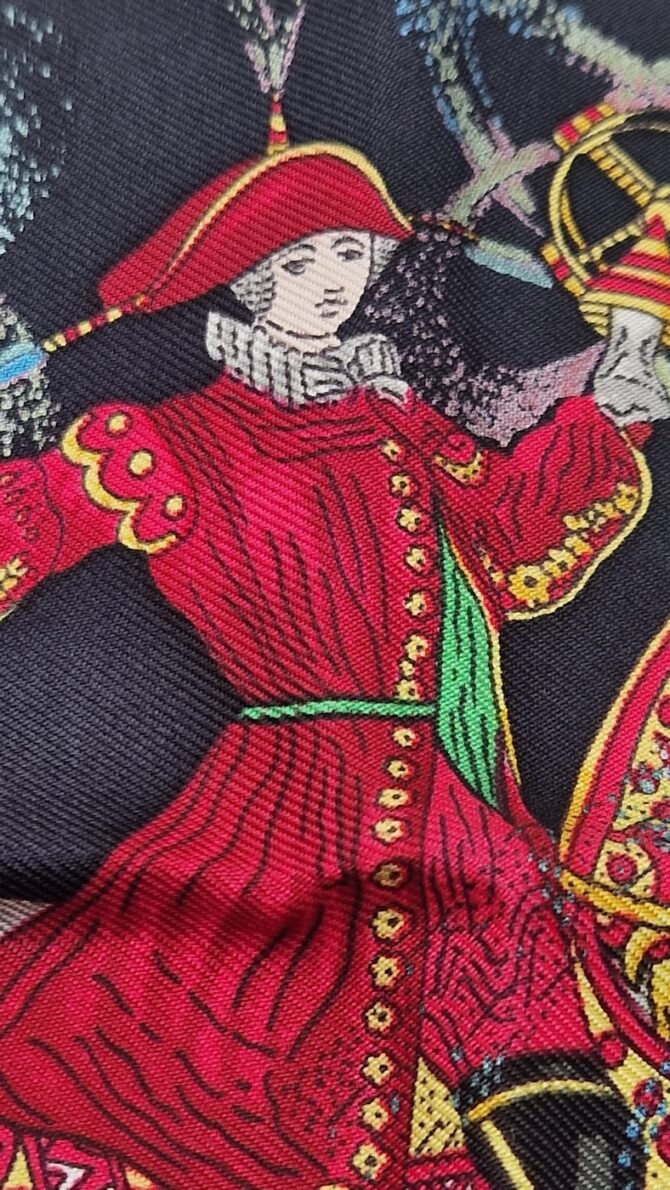 Pochette ou gavroche Feux d'artifice par Michel Duchene – Image 4