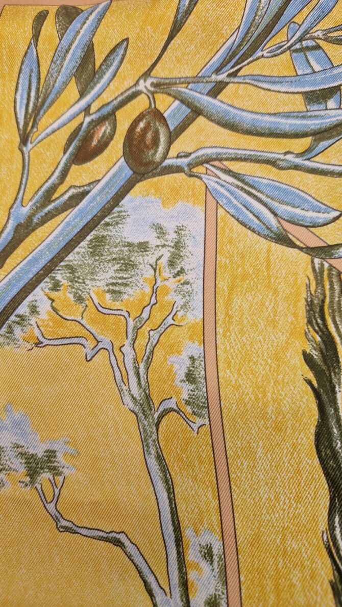 RESERVE Carré Hermès Promenade au pays de Cézanne Edition limitée 2006 – Image 6