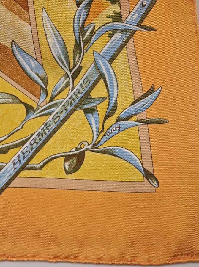 RESERVE Carré Hermès Promenade au pays de Cézanne Edition limitée 2006 – Image 8