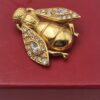 broche Dior vintage motif abeille
