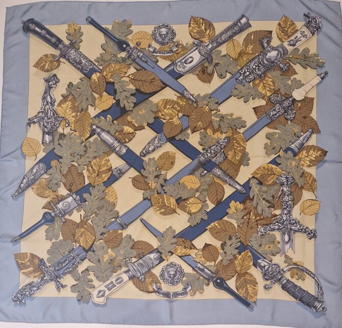 Carré Hermès Au plus dru par Rybaltchenko 1998