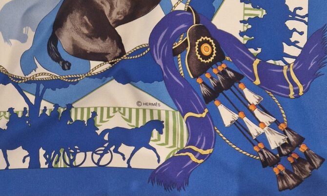 Carré Hermès La Feria de Sevilla par Hubert de Watrigant 1996 – Image 7