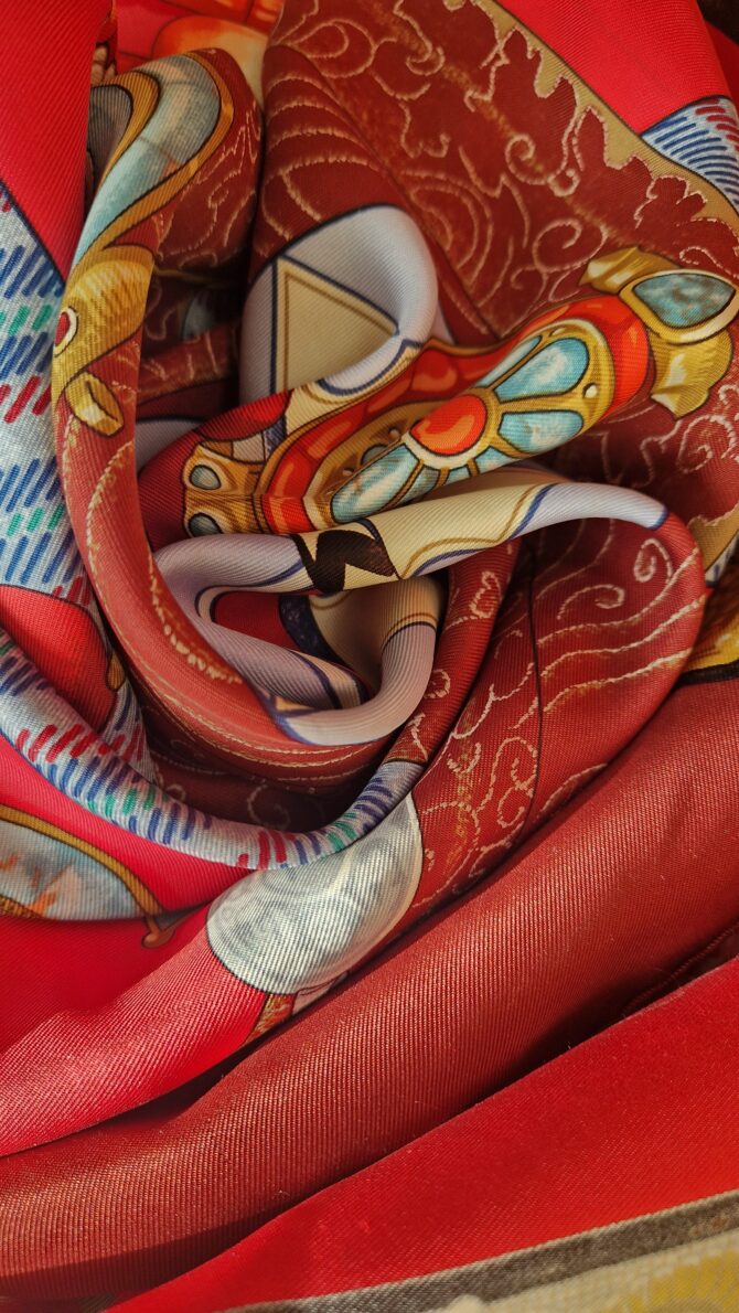 Carré Hermès Tibet par Cathy Latham 1999 – Image 2