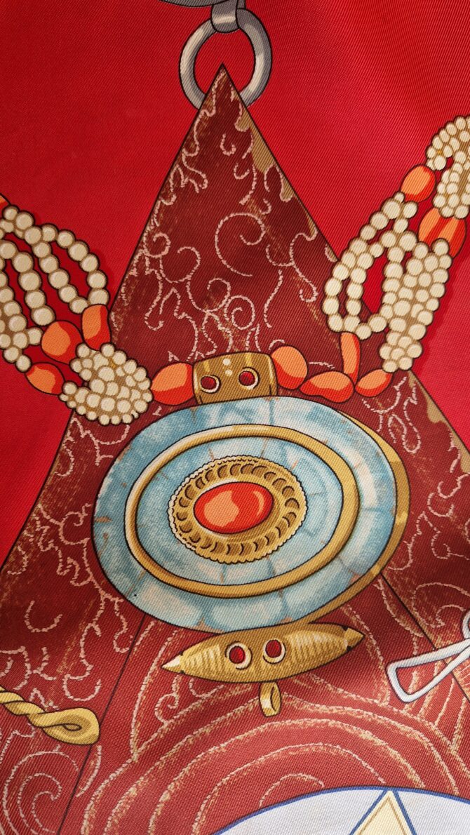 Carré Hermès Tibet par Cathy Latham 1999 – Image 4