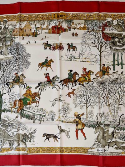 carré hermès l'hiver par ledoux