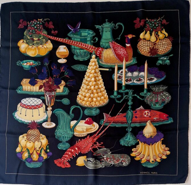 Carré Hermès Gastronomie par Christiane Vauzelle et Robert Dumas 1961