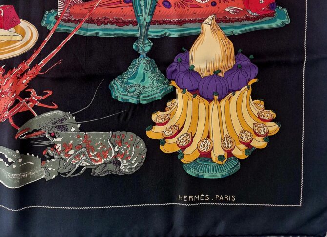 Carré Hermès Gastronomie par  Christiane Vauzelle et Robert Dumas  1961 – Image 3