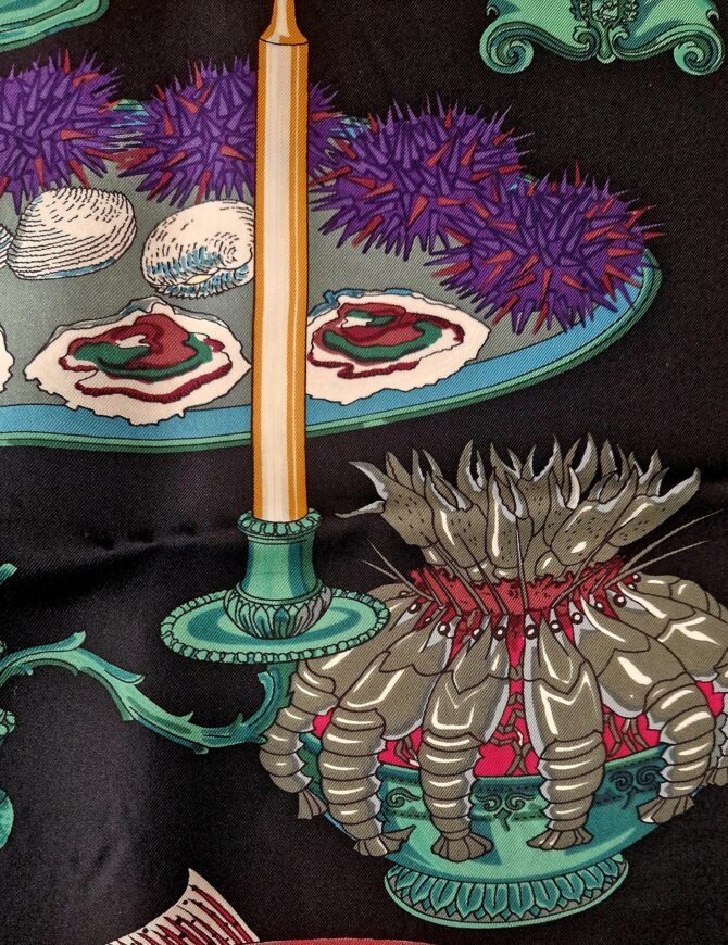 Carré Hermès Gastronomie par  Christiane Vauzelle et Robert Dumas  1961 – Image 5