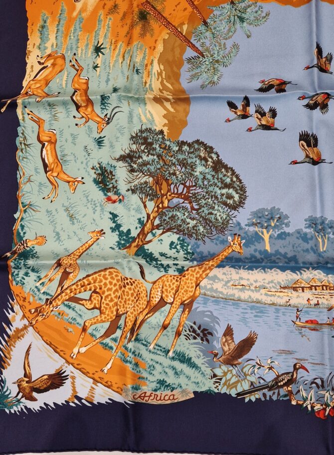 Carré Hermès Africa par Robert Dallet  1997 – Image 2