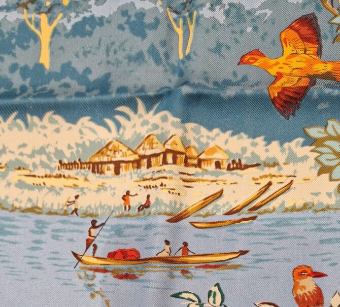 Carré Hermès Africa par Robert Dallet  1997 – Image 7