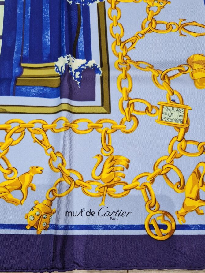 Carré Cartier à l'état neuf dans sa boîte – Image 3