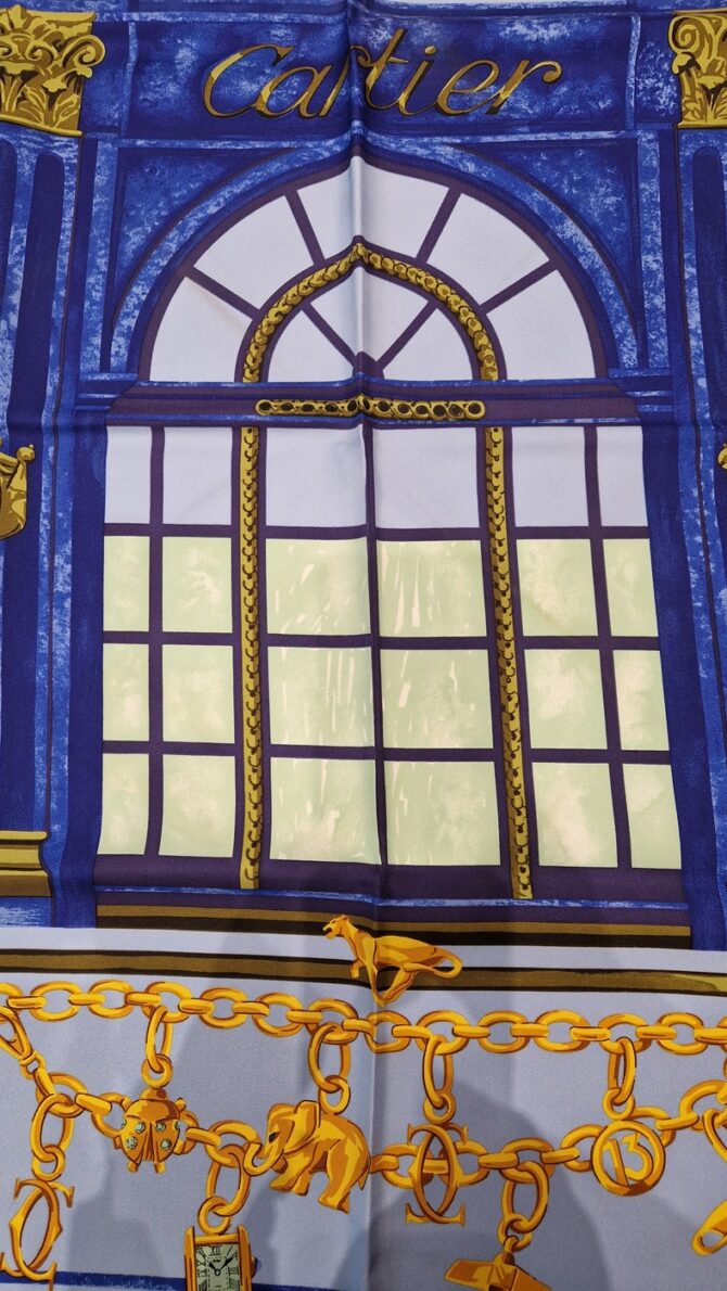 Carré Cartier à l'état neuf dans sa boîte – Image 4